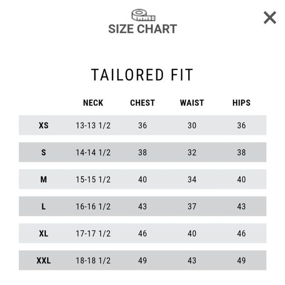 Men's RW&Co. Size XL (17-17.5) Tailored Fit 100% Cotton Long Sleeve Dress‎ Shirt - Picture 3 of 13